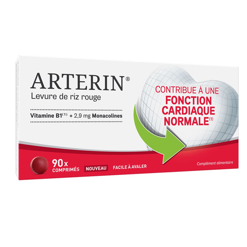 Omega Pharma Arterin Levadura roja de arroz 2,9 mg 90 comprimidos