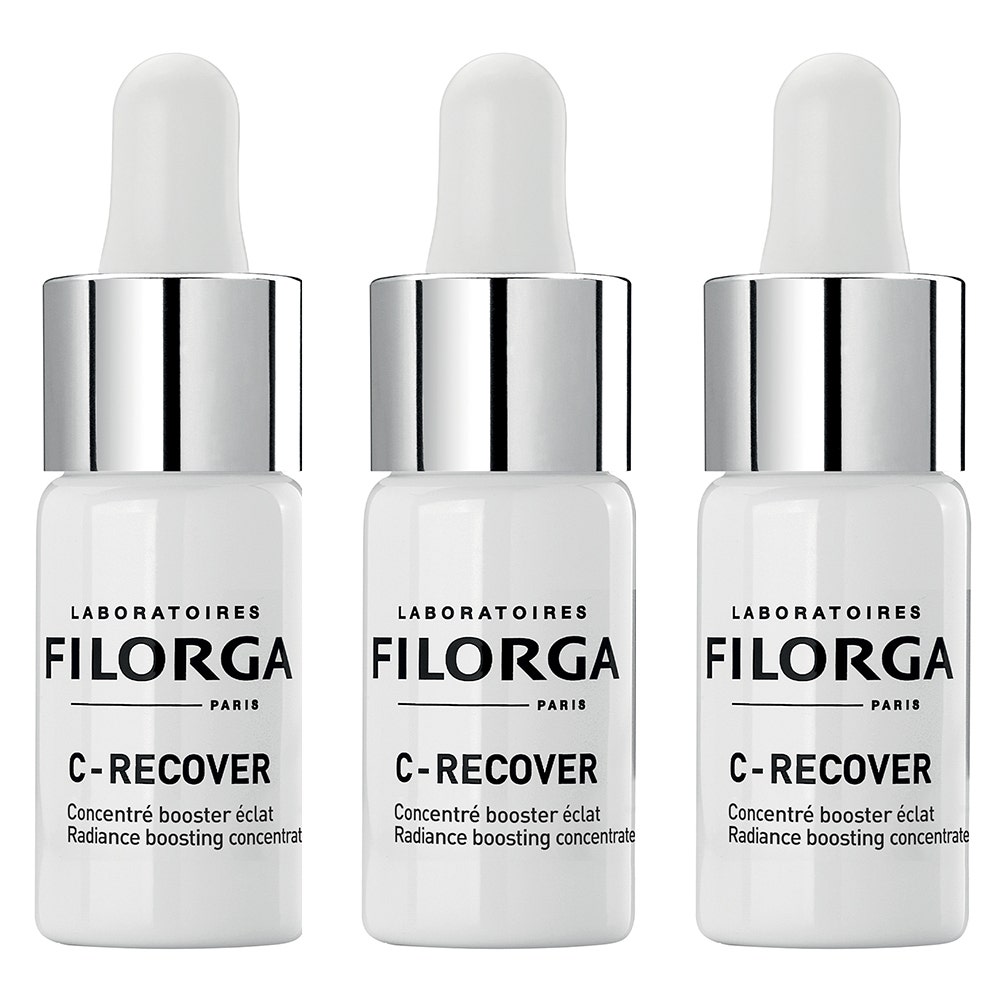 Filorga C-Recover Sérum Facial Antiedad Concetrado Iluminador 3x10ml