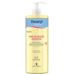 Dexeryl Aceite de ducha calmante para una limpieza Suavidad Piel muy seca o con tendencia a la atopía 500 ml