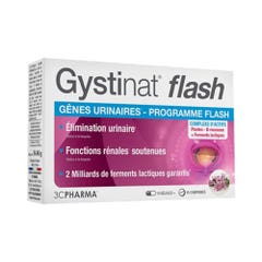 3C Pharma Gystinat Gystinat Flash 10 cápsulas + 10 comprimidos
