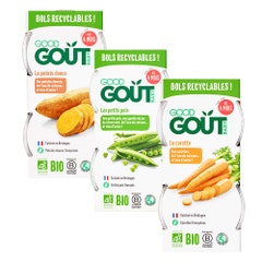 Good Gout Puré de Verduras ecológicas A partir de 4 meses 2x120g