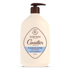 Rogé Cavaillès Gel de baño y ducha Flor de algodón Piel sensible 1L