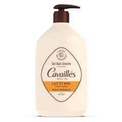 Rogé Cavaillès Gel de baño y ducha de leche y miel Piel sensible 1L