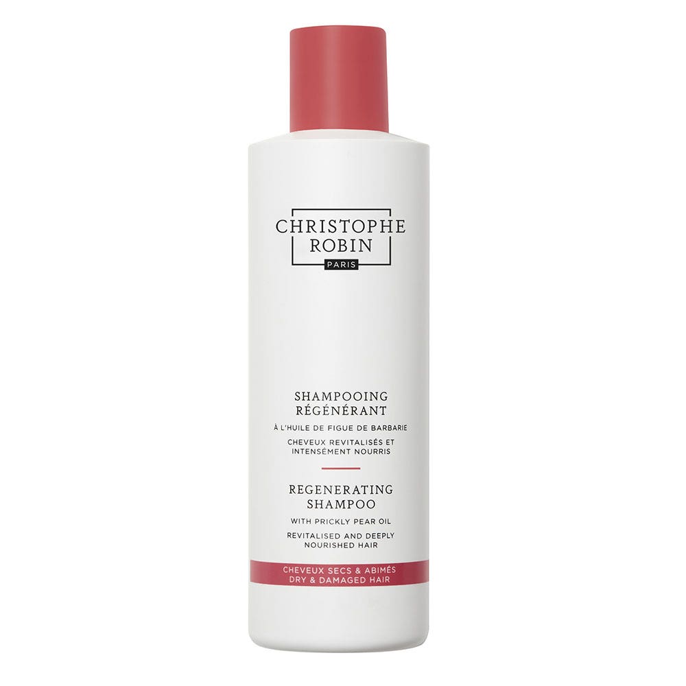 Christophe Robin Ritual Regenerador Champú regenerador con Aceite de Higo Chumbo Cabello seco y dañado 250 ml