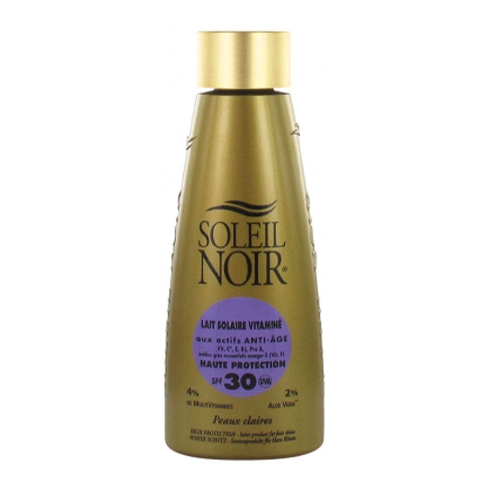 Soleil Noir N°21 Leche Vitaminada Alta Proteccion Spf30 Piel clara 150ml