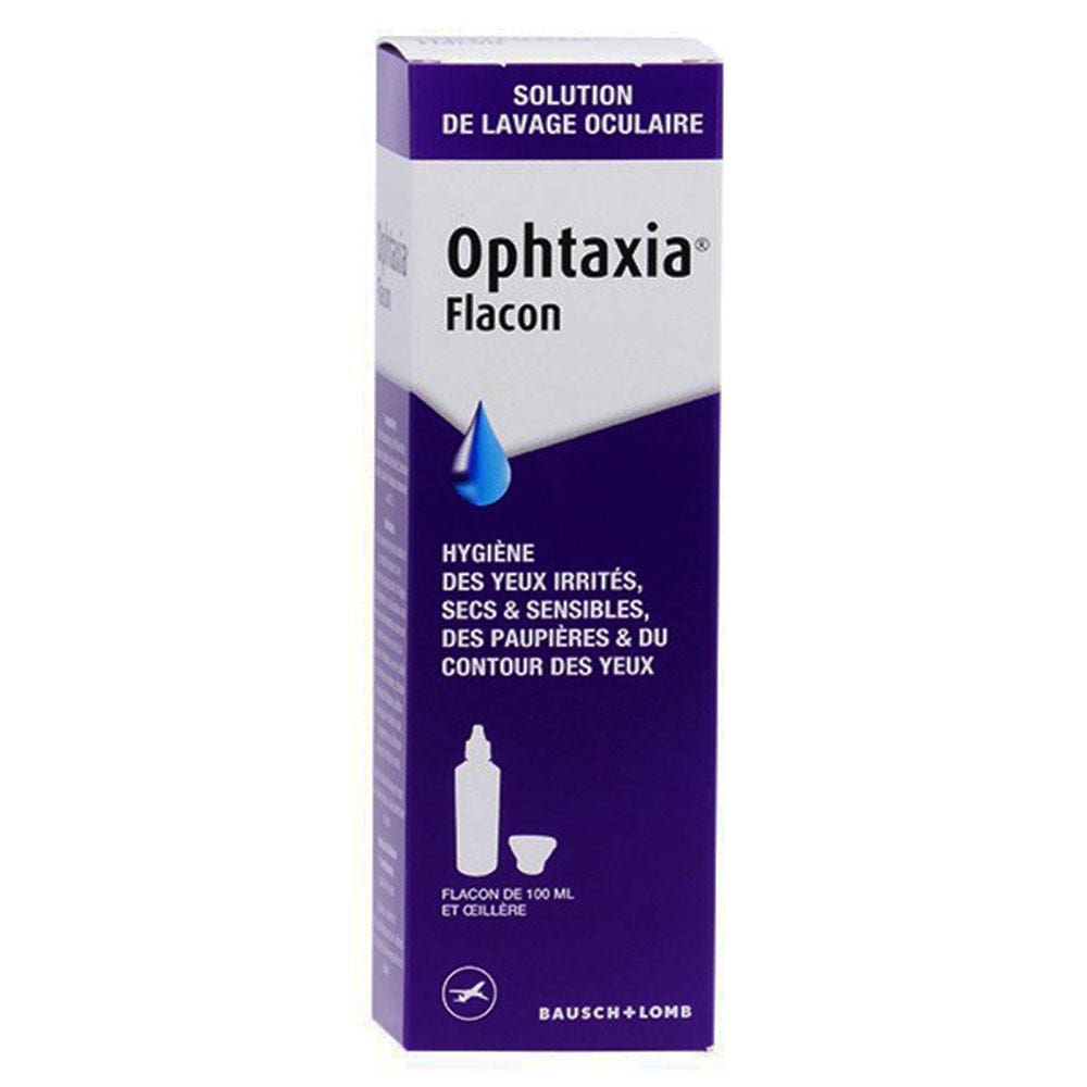 Bausch&Lomb Ophtaxia Solución lavaojos 100 ml