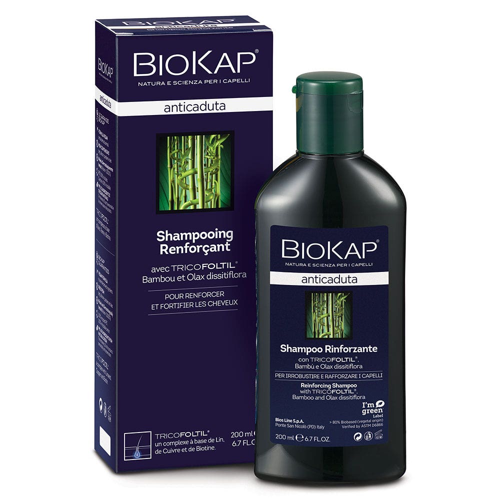 Biokap Anticaduta Champú fortificante anticaída 200ml