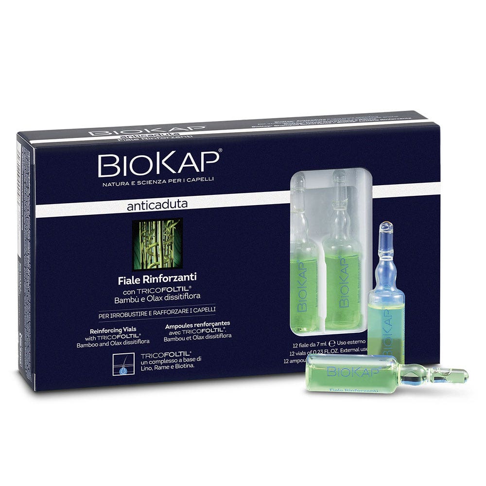 Biokap Anticaduta Ampollas fortificantes anticaída 12x7ml