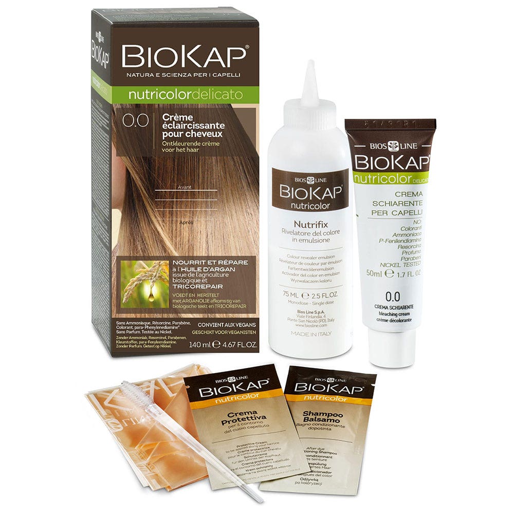 Biokap Nutricolor Crema decolorante para cabello Nutricolor Delicato 140ml