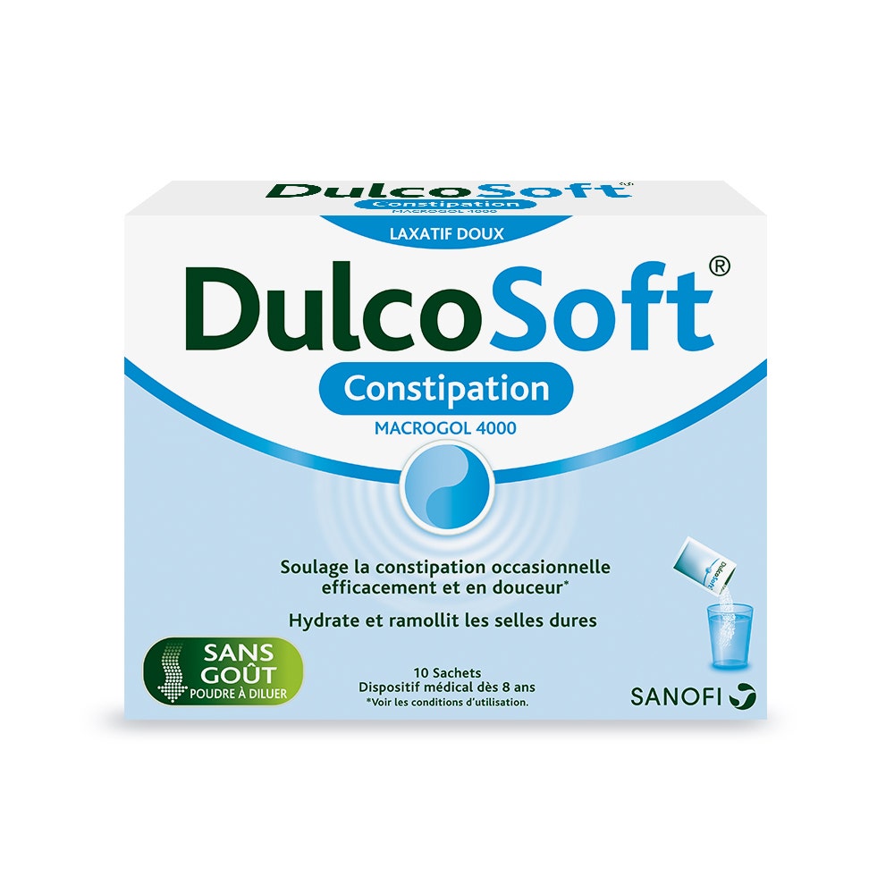 Dulcosoft Calma el estreñimiento Con Macrogol 4000 10 sobres de 10 g