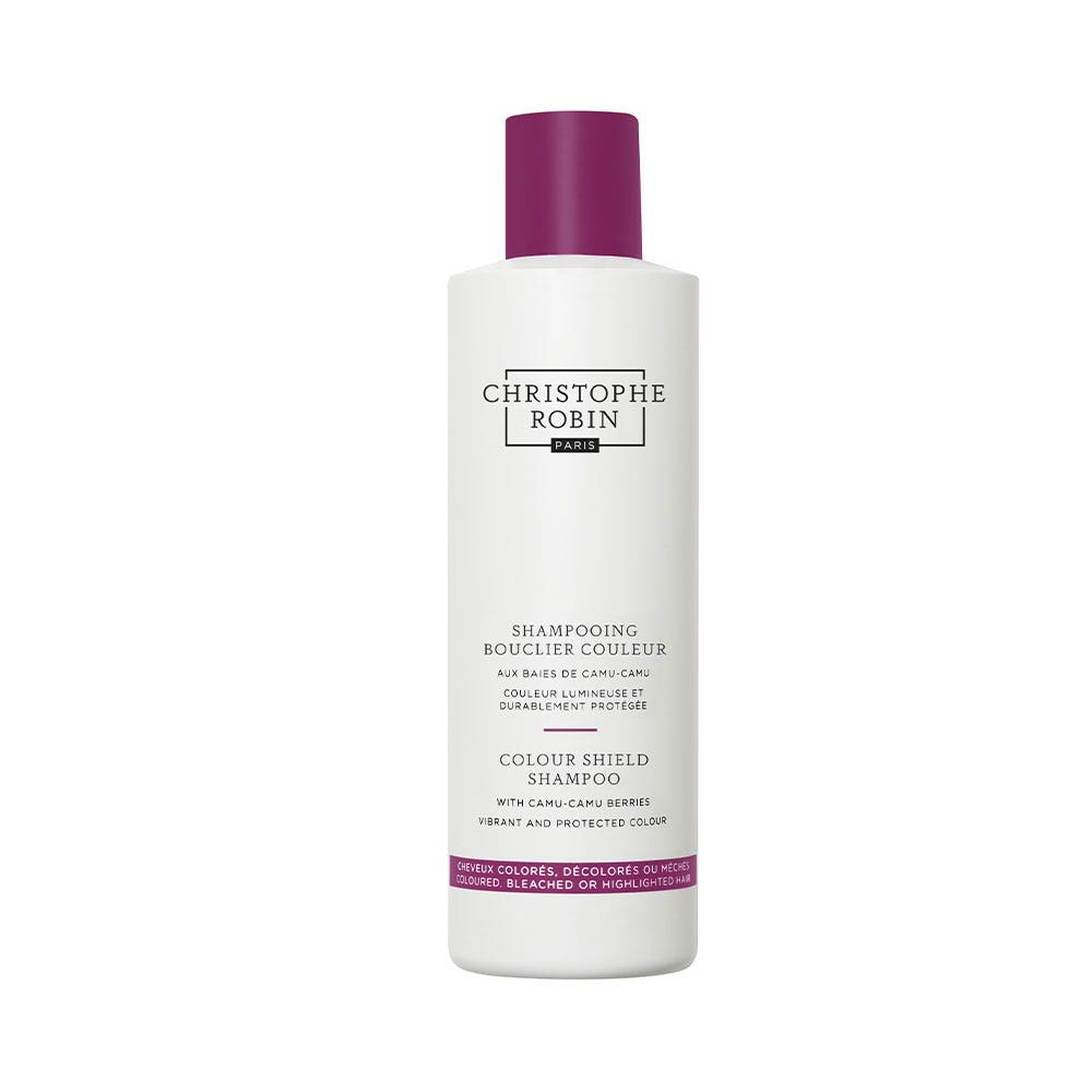 Christophe Robin Ritual Escudo Color Champú a las bayas de Camu Camu Cabello teñido o decolorado con mechas 250 ml