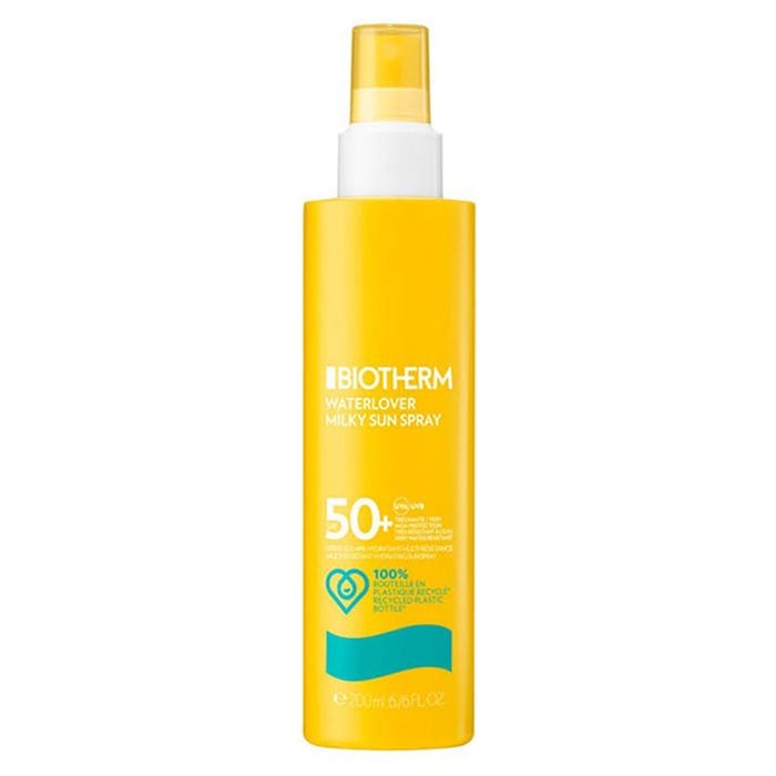 Sun spray milky SPF50 hidratante 200ml WaterLover todo tipo de pieles Biotherm