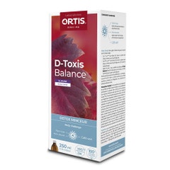 Ortis Botella Balance D-Tox Sabor cereza 250 ml