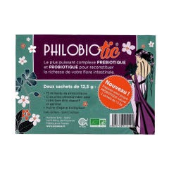 Philobio Philobiotic Sobres Prebióticos Probióticos Nutreína 2x12