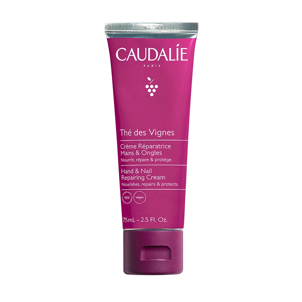 Caudalie The Des Vignes Crema reparadora de manos y uñas 75 ml