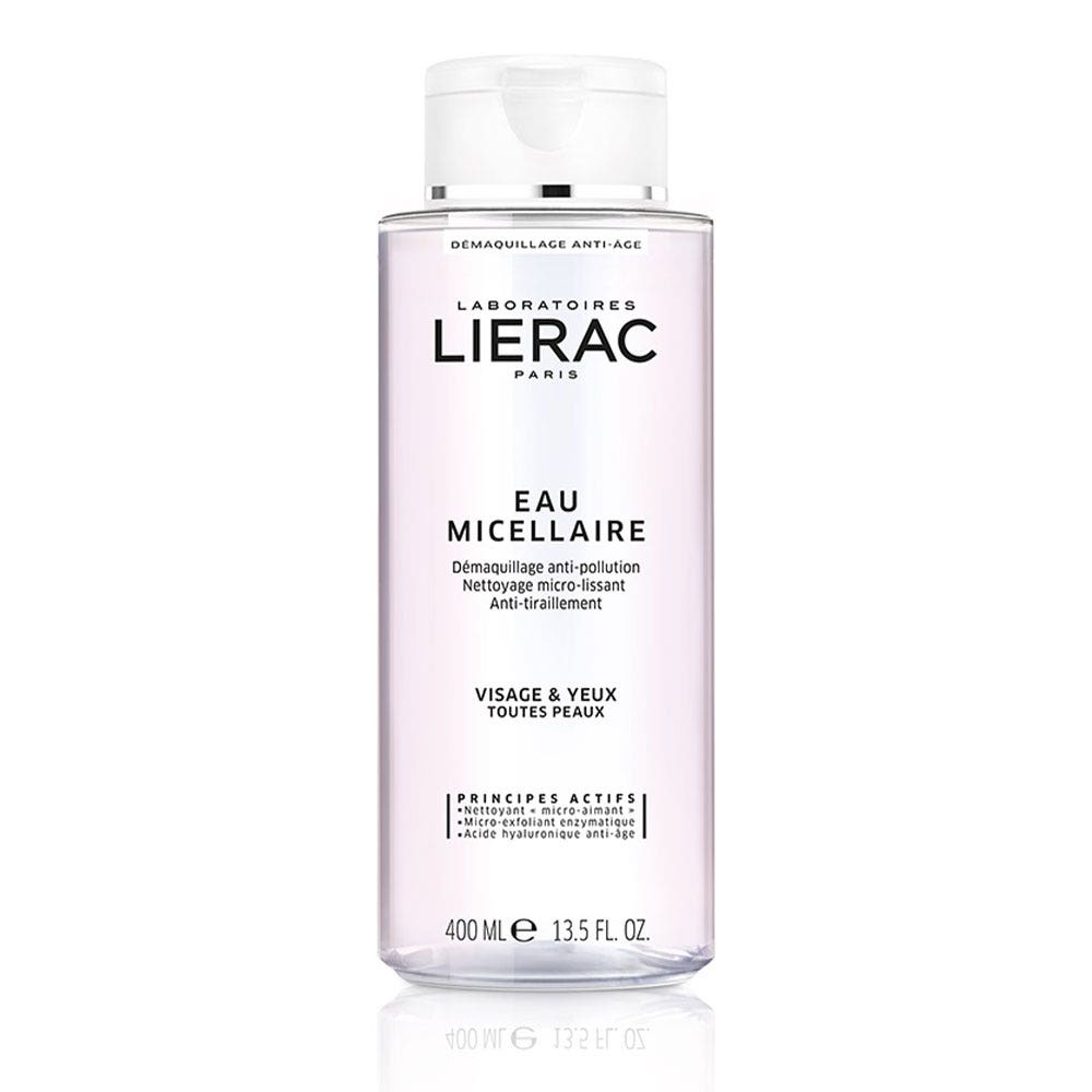 Lierac Desmaquillantes Agua Micelar Rostro Y Ojos 400ml