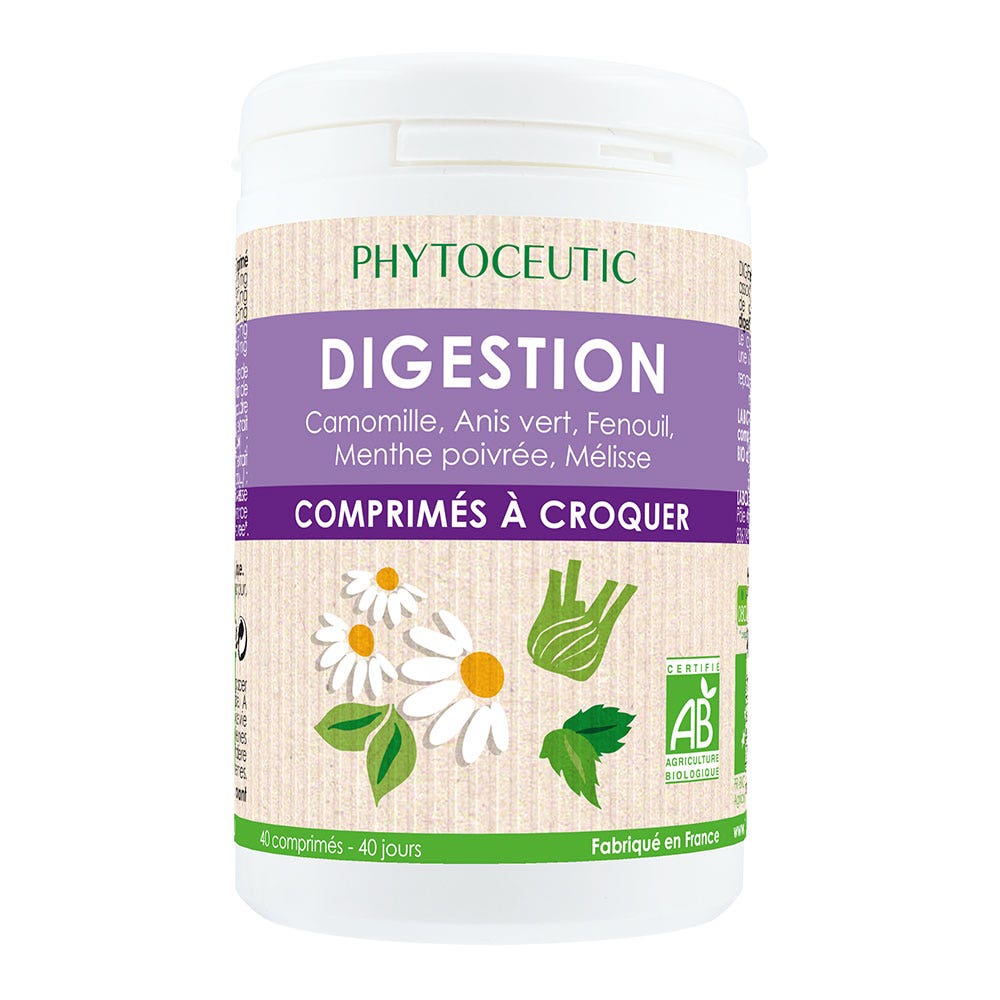 Phytoceutic Digestión bio 40 comprimidos masticables