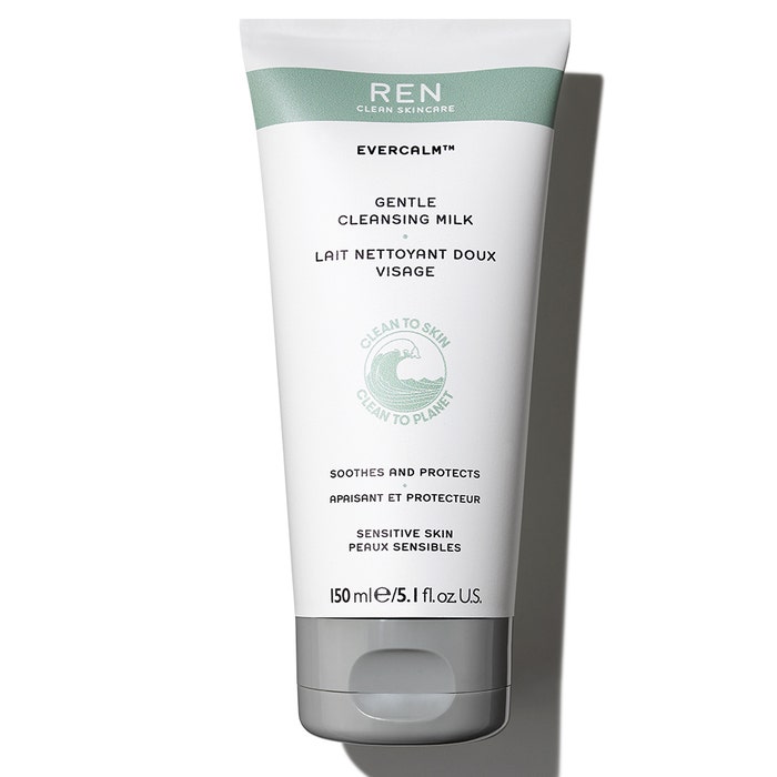 Leche limpiadora suave calmante y protectora para el rostro 150 ml Evercalm™ piel sensible REN Clean Skincare