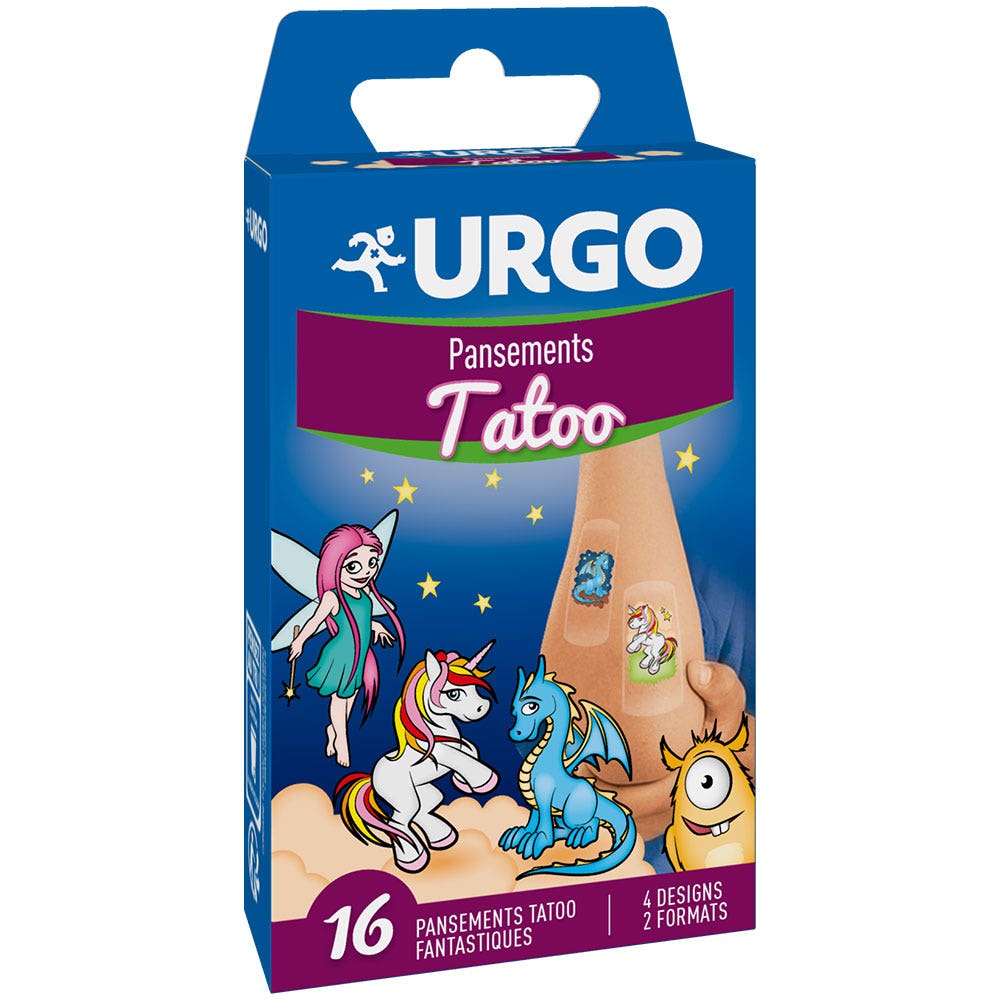 Urgo Fantastic Tatoo vendas 2 tamaños x16