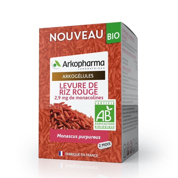 Arkopharma Arkogélules Levadura roja de arroz 60 gélules