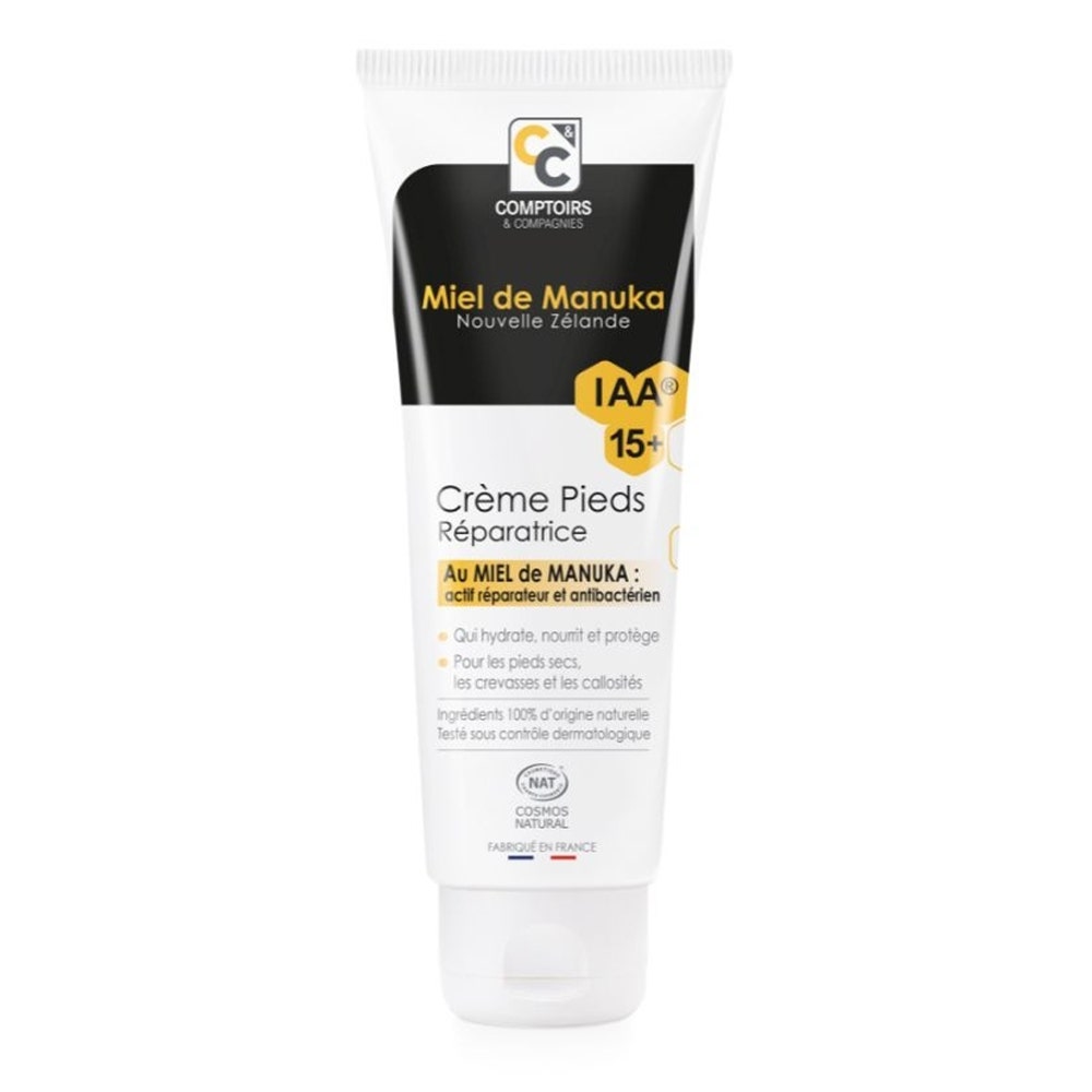 Comptoirs Et Compagnies Crema reparadora para pies IAA 15+ Miel de Manuka 75 ml