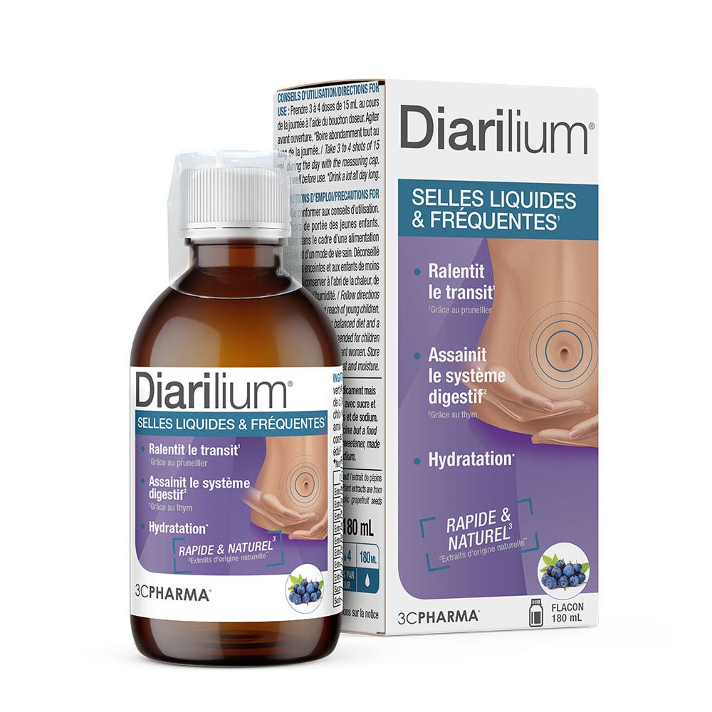 3C Pharma Diarilium heces líquidas y frecuentes 180 ml