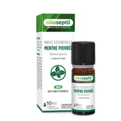 Olioseptil Aceite esencial de menta piperita Frasco cuentagotas 10 ml