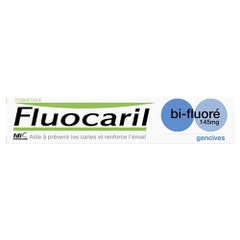 Fluocaril Gomas dentífricas bi-fluoradas 145mg Sabor a menta 75 ml