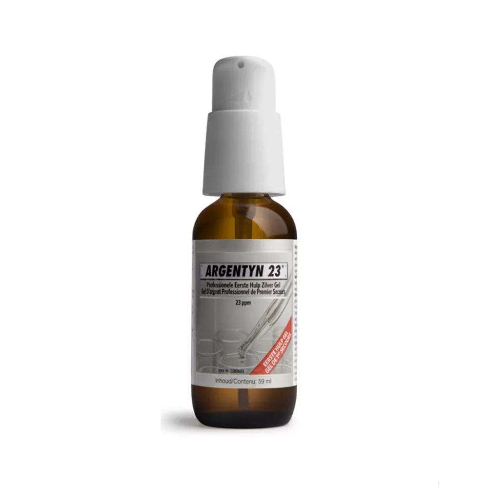Natural Immunogenics Argentyn 23 Gel de primeros auxilios Hydrosol d'Argent 59 ml