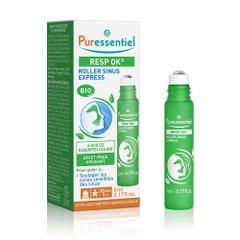 Puressentiel Respiratoire Roller Sinus Express Con 6 Aceites Esenciales Ecológicos 6 ml