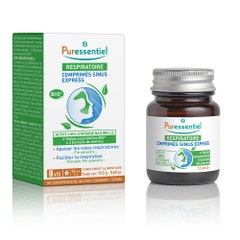 Puressentiel Respiratoire Sinus Express Con Aceites Esenciales Ecológicos 15 comprimidos