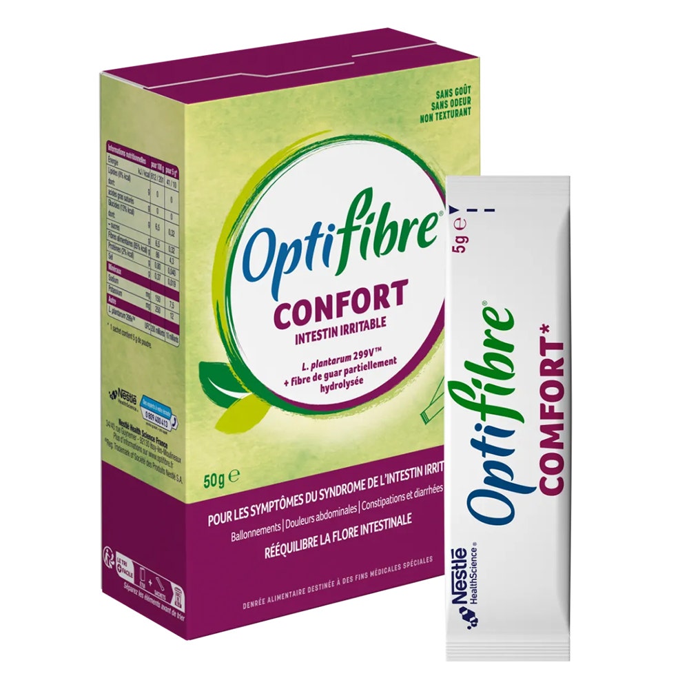 Opti Fibre Intestino Irritable Confort x10 Palos