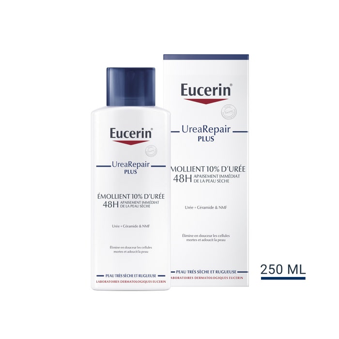 Emoliente Urea 10% 250ml UreaRepair Plus Eucerin