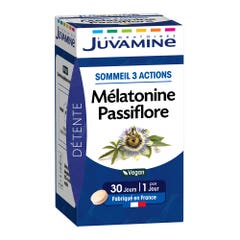 Juvamine Melatonina Pasiflora x30 comprimidos