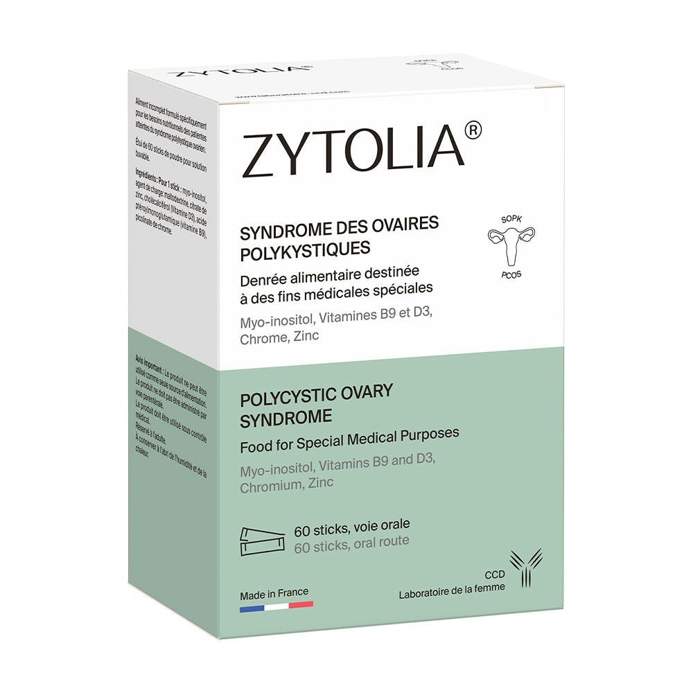 Ccd Zytolia voie orale 60 sticks de 3g