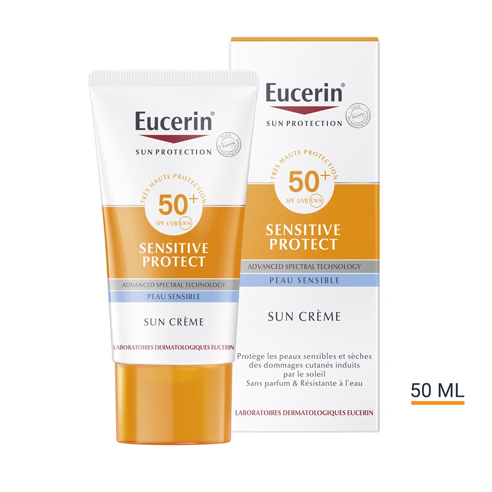 Eucerin Sun Protection Protect crema facial proteccion muy alta SPF50+ rostro 50ml