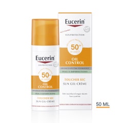 Eucerin Sun Protection Sun Gel-crema oil control SPF50+ tacto seco 50ml