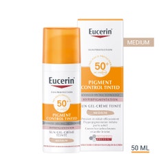 Eucerin Sun Protection Pigment control SPF50+ Gel-crema con color 50 ml