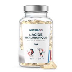NUTRI&CO Ácido hialurónico Piel y antienvejecimiento 60 cápsulas