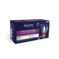 Phyto Phytocyane Tratamiento caída progresiva del cabello mujer 12 viales x 5ml