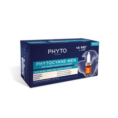 Phyto Phytocyane Tratamiento anticaída para hombres 12 viales x 3.5ml