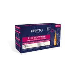 Phyto Phytocyane Tratamiento anticaída para mujeres 12 Ampollas x 5ml