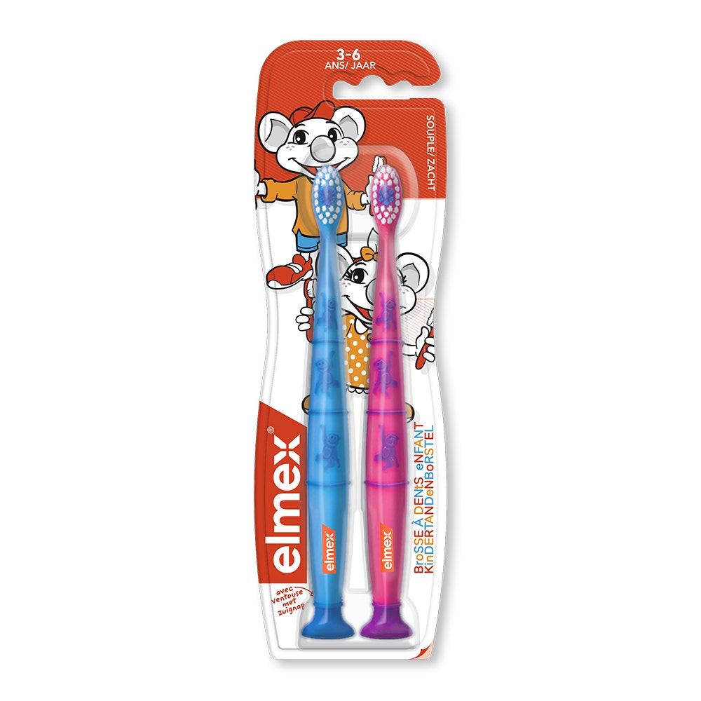 Elmex Enfant Cepillo De Dientes 3-6 Anos X2 x2