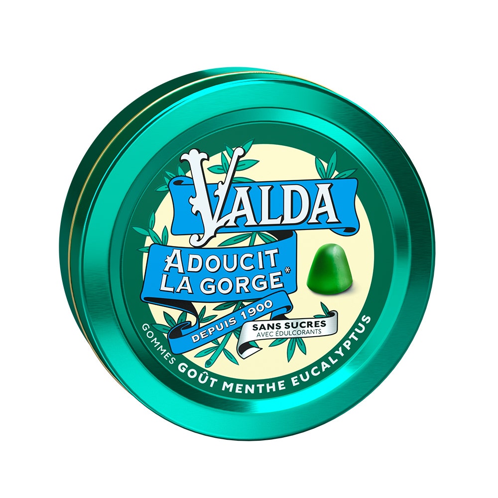 Valda Gominolas sin Azúcar Sabor Menta Eucalipto 50g