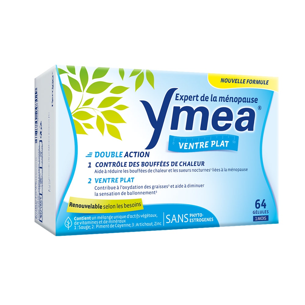 Ymea Menopausia Vientre plano 64 cápsulas