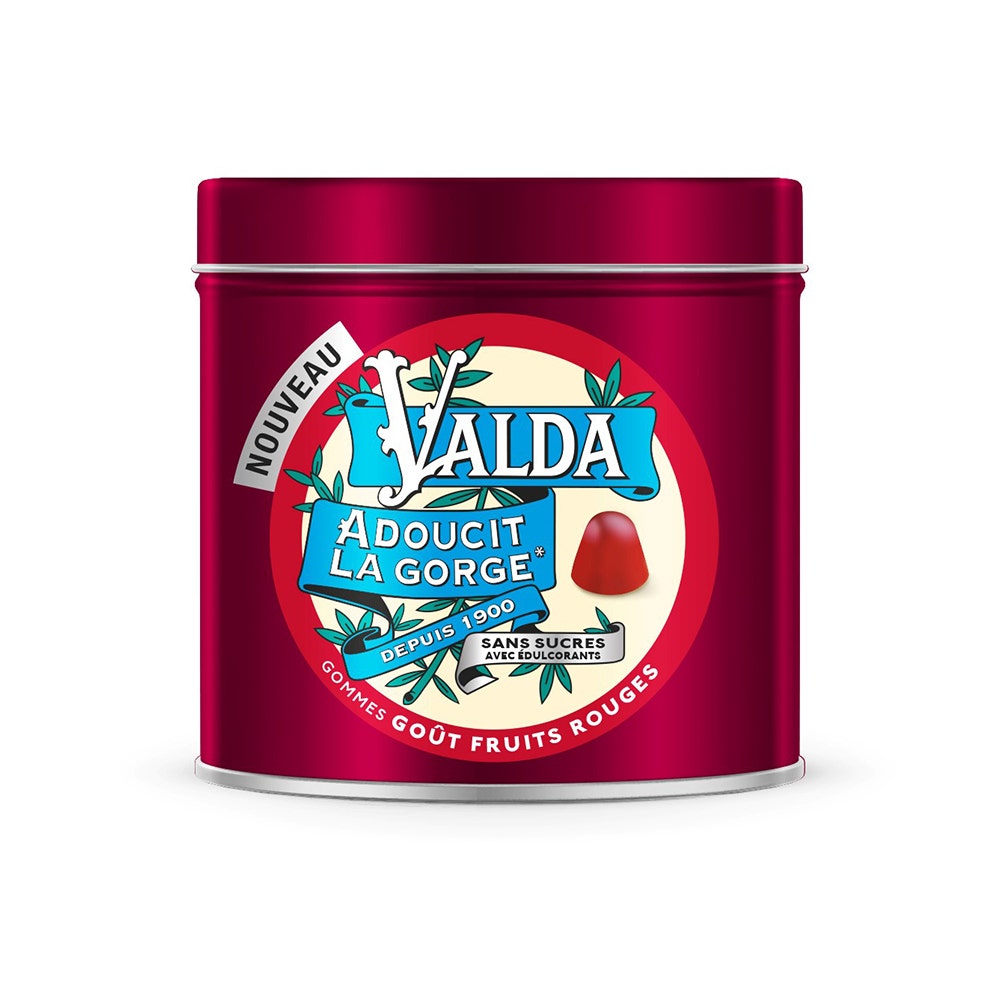 Valda Chicles sin azúcar Frutos Rojos 140g