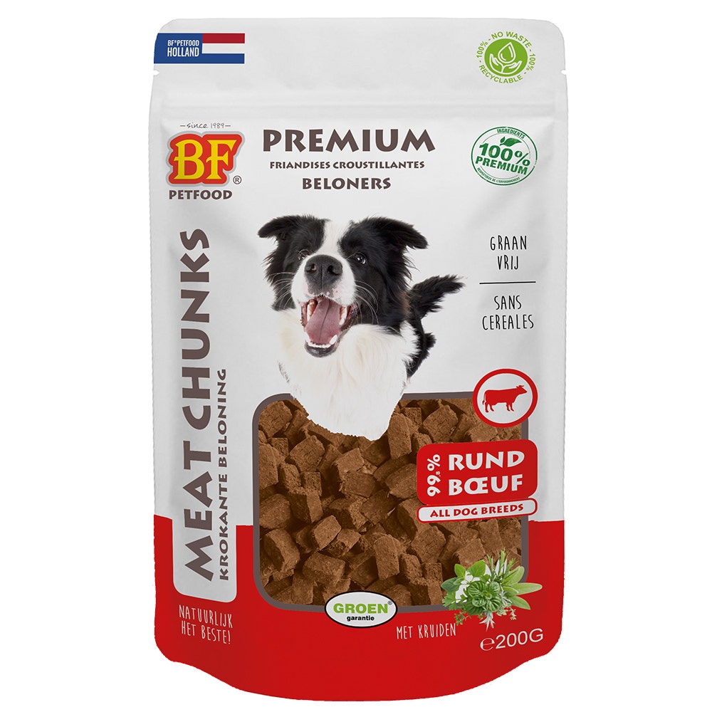 Biofood BF Petfood Bocaditos crujientes de ternera 100g