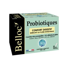 Belloc Probióticos Confort Digestivo Confort digestif x30 cápsulas vegetales