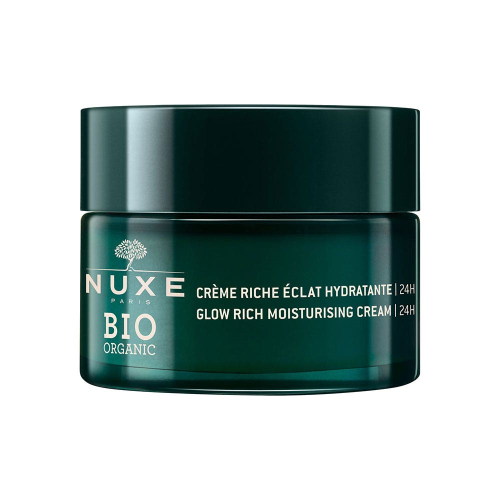 Nuxe Bio Crema rica hidratante iluminadora cítricos 50ml