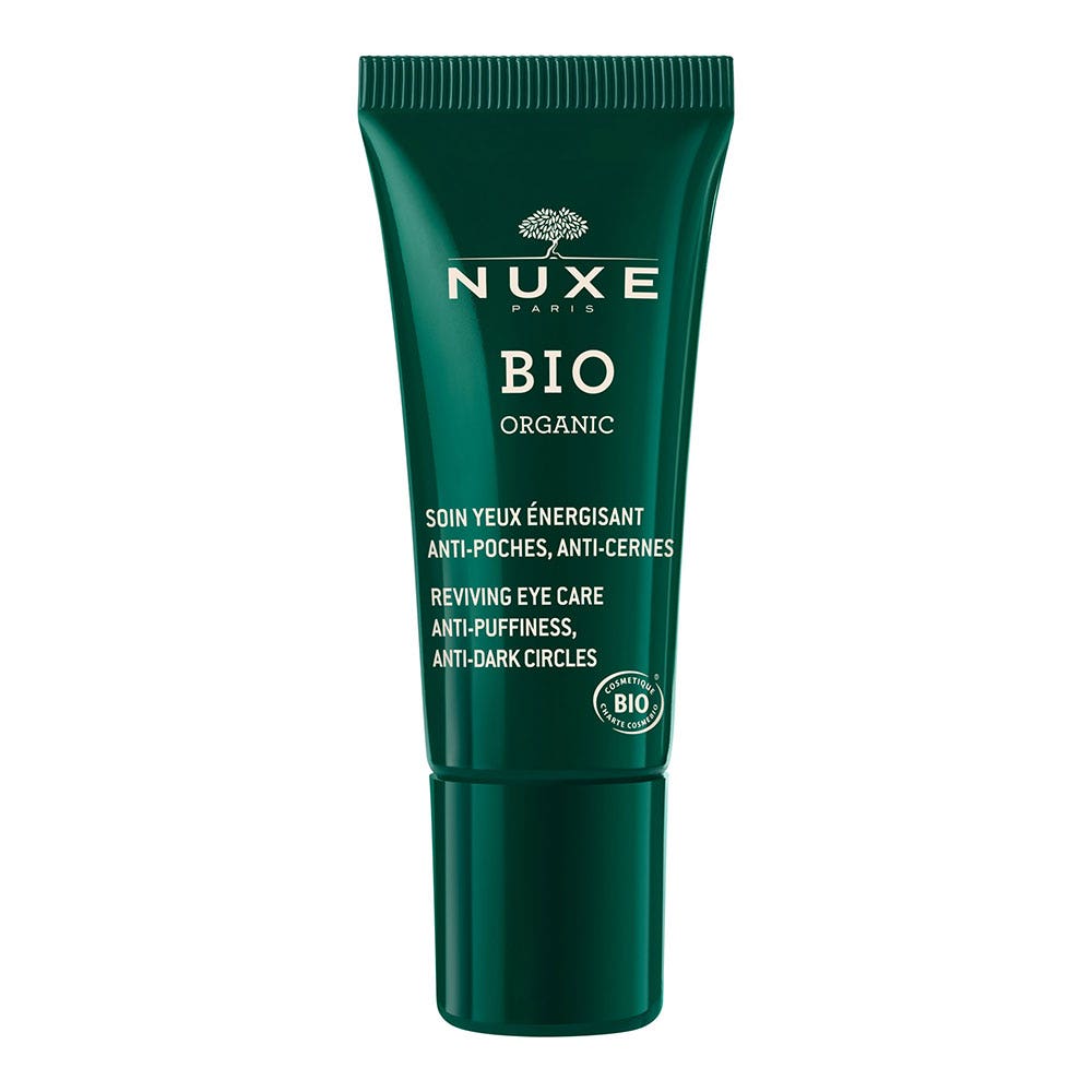 Nuxe Bio Contorno de ojos energizante antibolsas antiojeras trigo negro 15ml